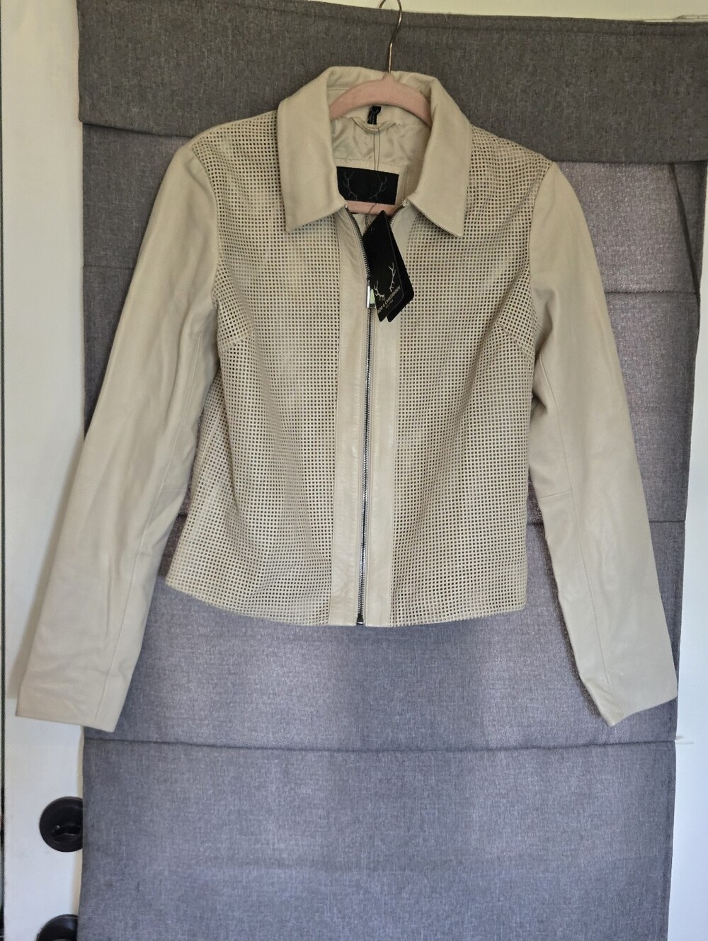 Bod & Christensen Genuine Leather Jacket Size Small